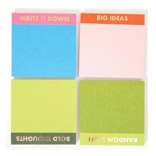 Mini Notepad 4/pack