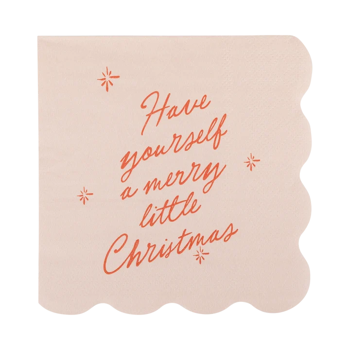 Happy Holidays Napkin Set