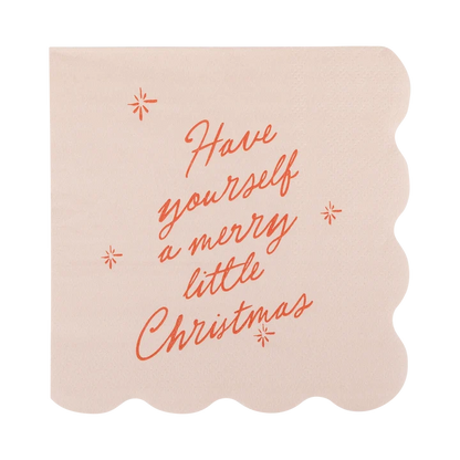 Happy Holidays Napkin Set