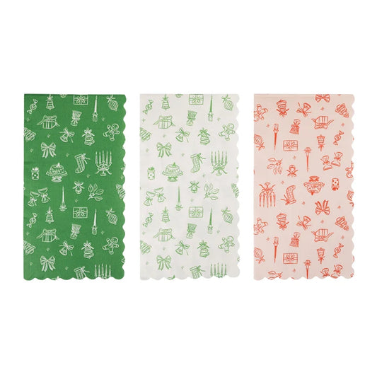 Holiday Icons Napkin Set