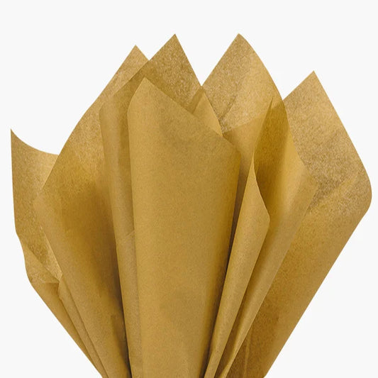 Antique Gold Color Tissue Paper