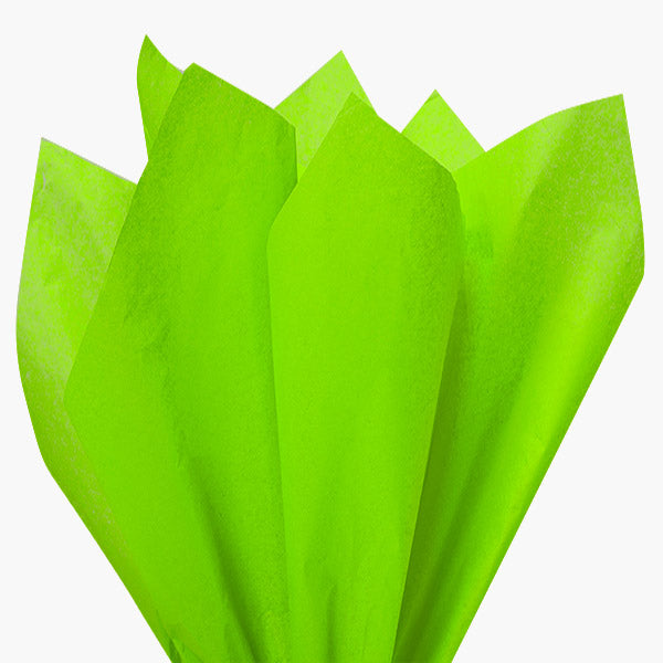 Lime Green Color Tissue Paper