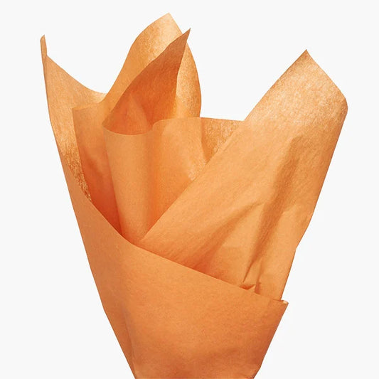 Burnt Orange Color Tissue Paper