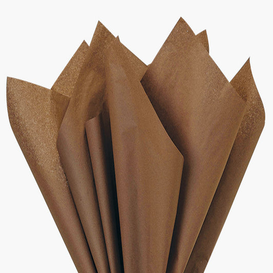 Chocolate Brown Color Tissue Paper, 20x30