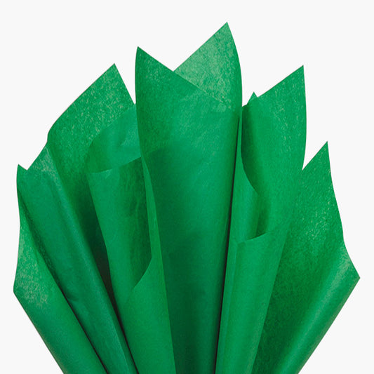 Festive Green Color Tissue Paper