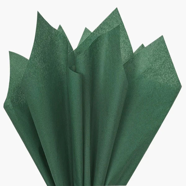Forest Green Color Tissue Paper
