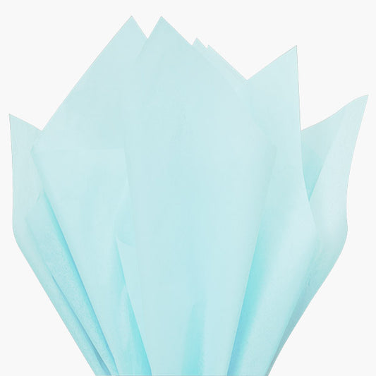 Light Blue Color Tissue Paper