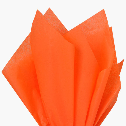 Orange Color Tissue Paper