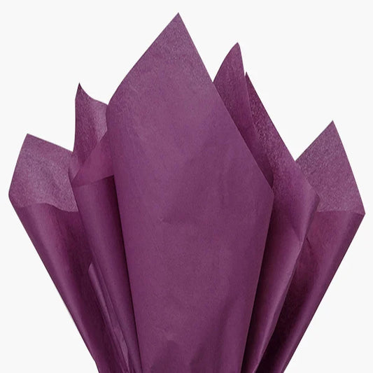 Plum Color Tissue Paper