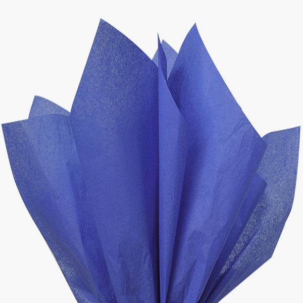 Sapphire Blue Color Tissue Paper