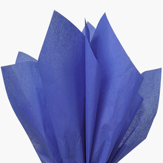Sapphire Blue Color Tissue Paper