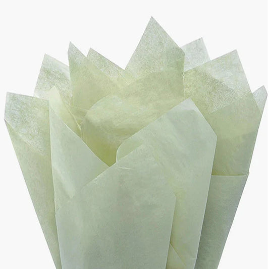 Soft Pine Green Color Tissue Paper