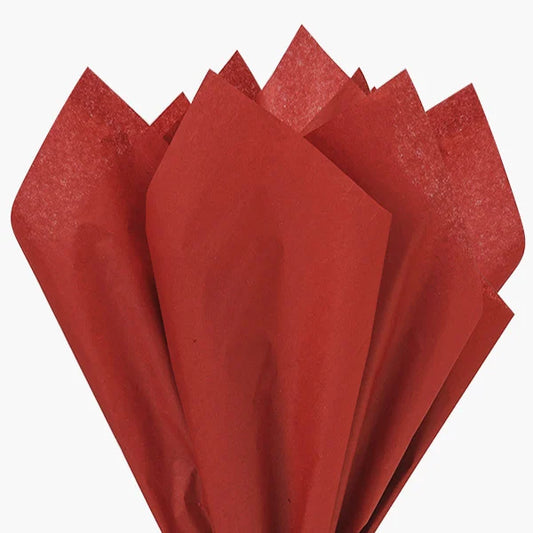Scarlet Red Color Tissue Paper