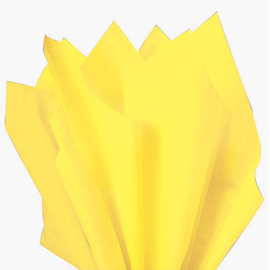 Light Yellow Color Tissue Paper