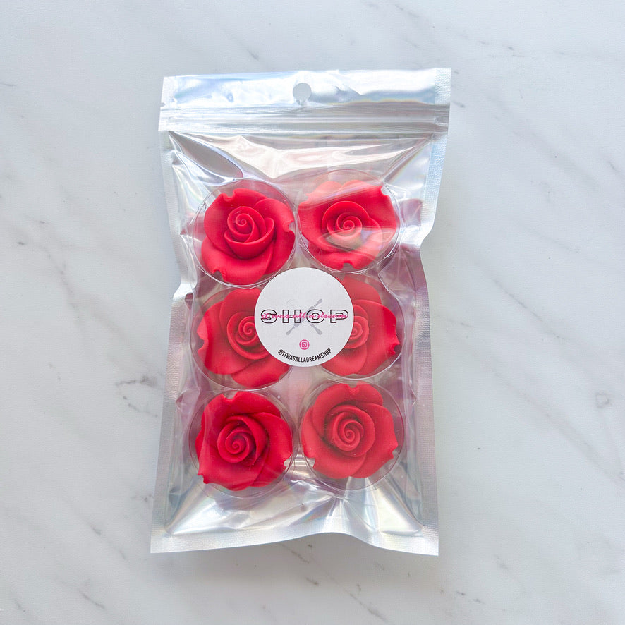 EDIBLE SUGAR ROSES