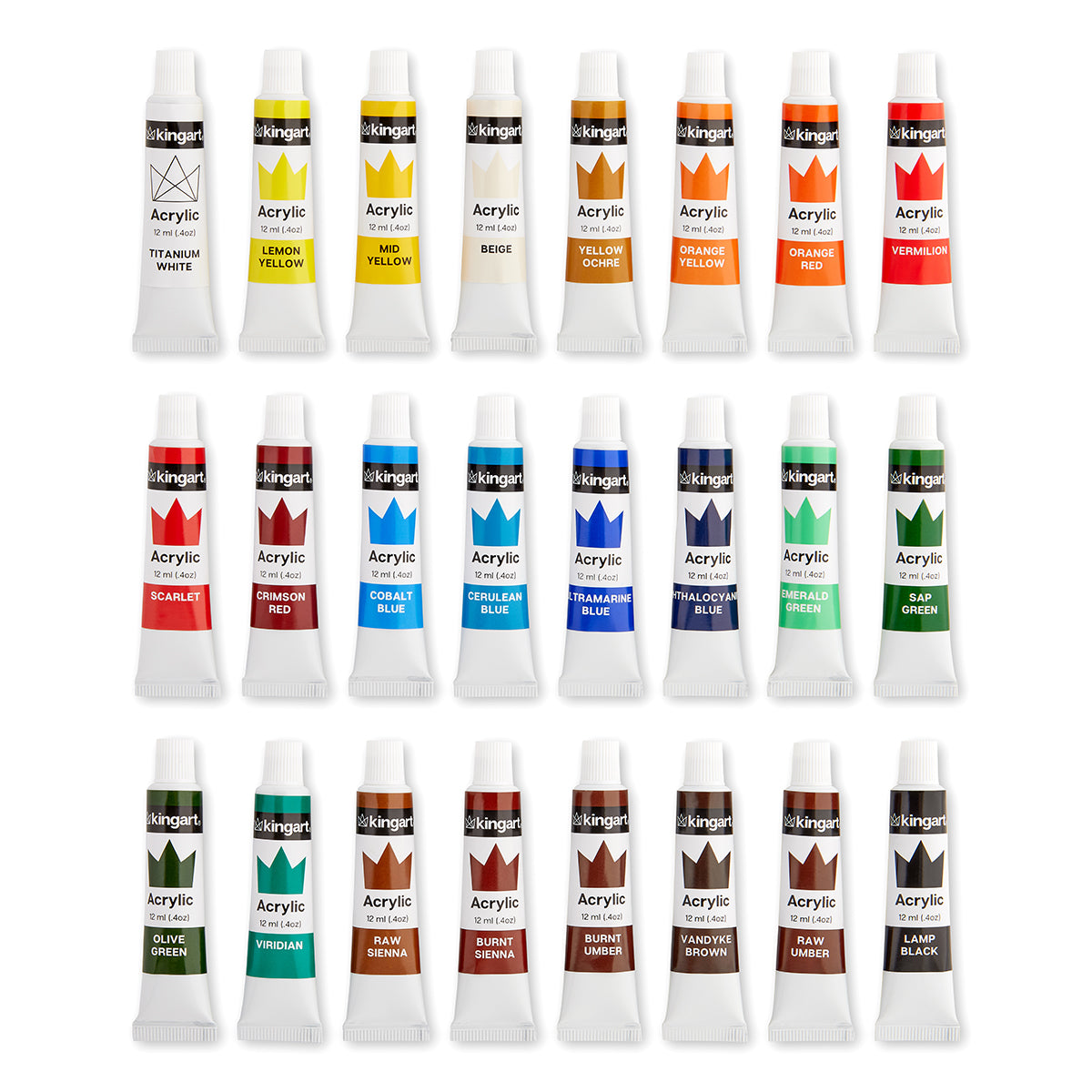 Acrylic Paint Starter Set 36 pc
