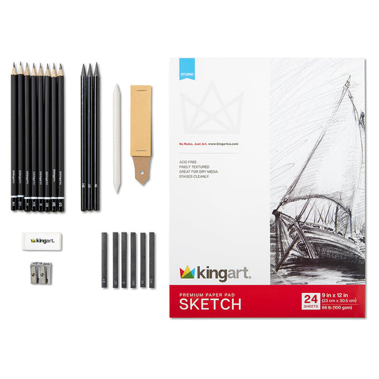 Sketching Essentials Set - 22 pcs