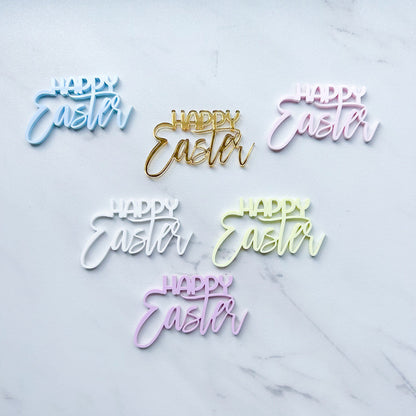 HAPPY EASTER TOPPERS BY SAIDAS SWEETS