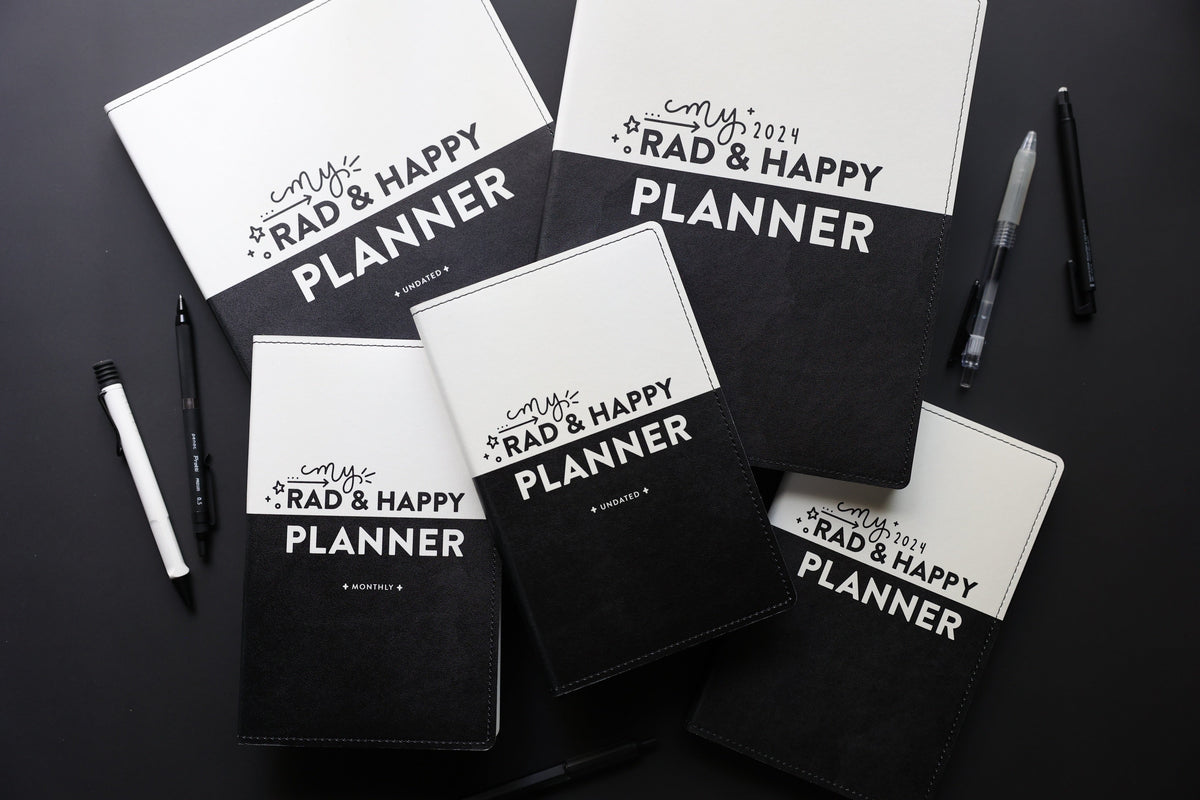 8x10 Undated Planner - Halfsies Edition