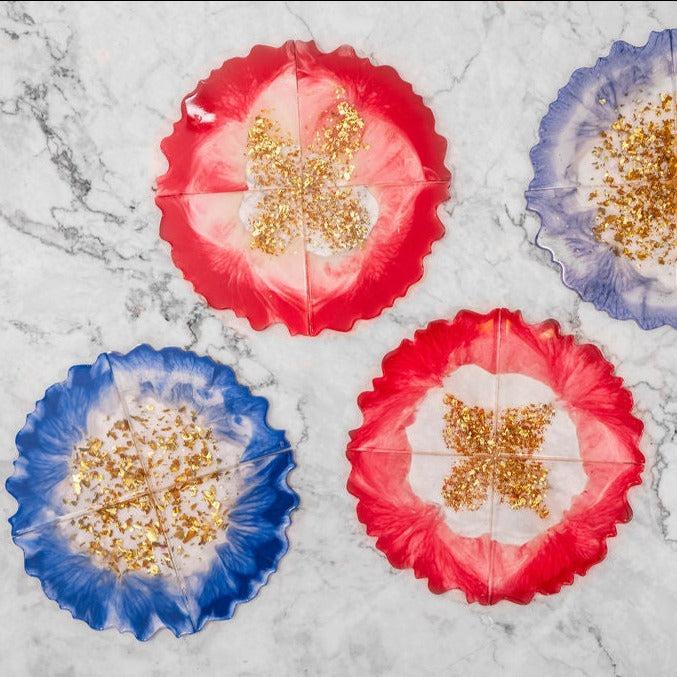 Holiday Resin Coasters Kit