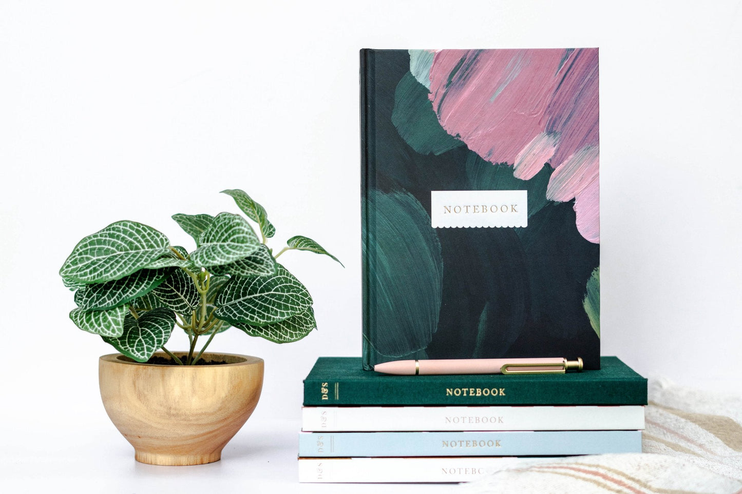 Blank Lined Journal: Emerald