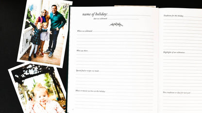 Holiday & Christmas Memory Book