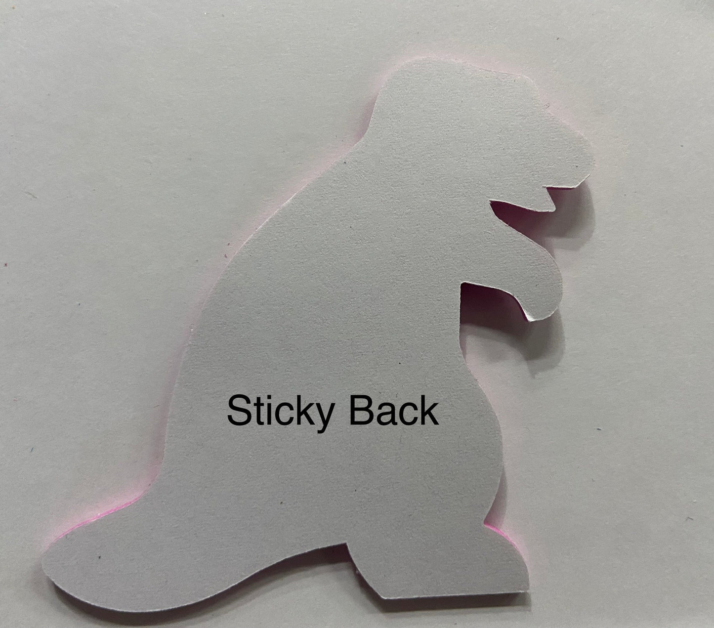 SHAPES ETC. Small Assorted Color Creative Foam Cut-Outs - Dinosaur