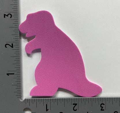 SHAPES ETC. Small Assorted Color Creative Foam Cut-Outs - Dinosaur
