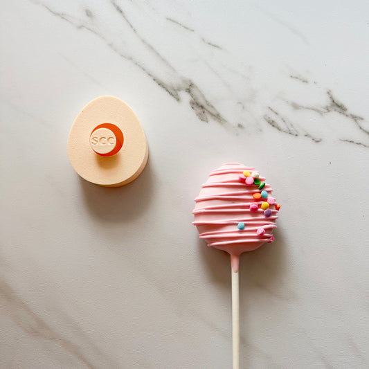 EGG CUT-N-PUSH CAKE POP MOLD BY SWEET CUT CO.