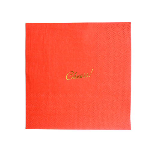 Cheers! Cocktail Napkin