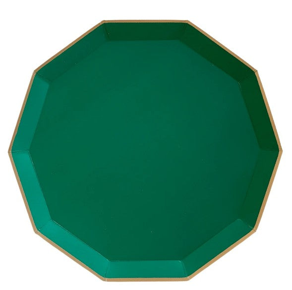 Emerald Green Signature Large Plates