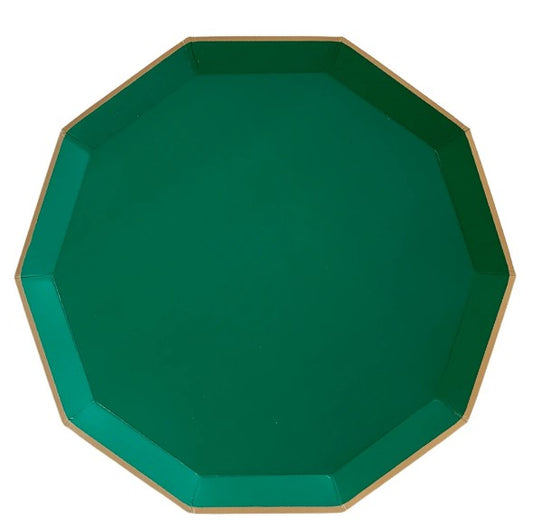 Emerald Green Signature Large Plates