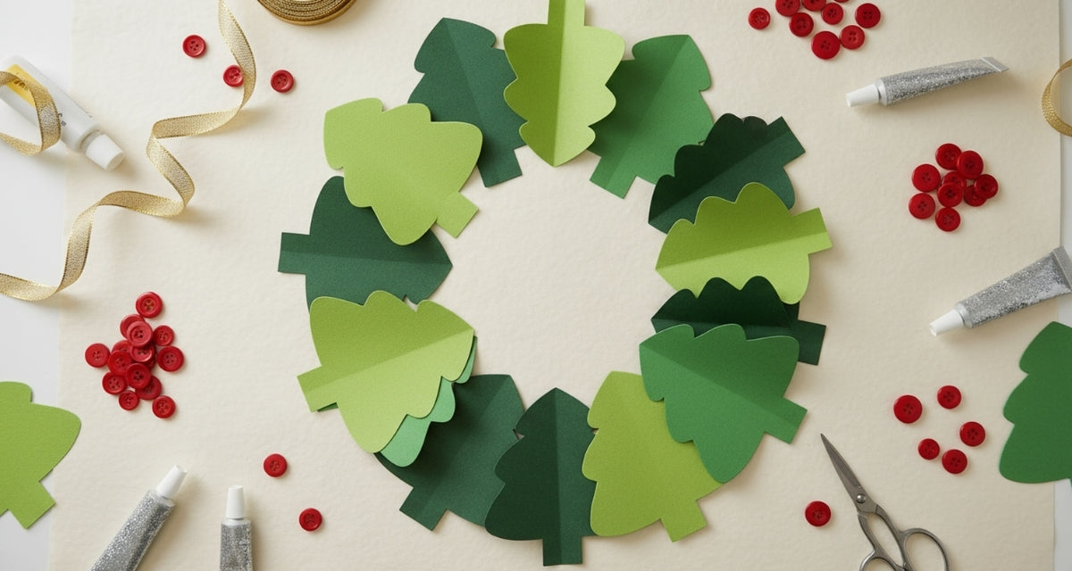 SHAPES ETC. Small Single Color Cut-Out - Evergreen