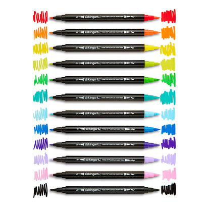PRO Twin-Tip™ Acrylic Paint Pens - 48 Colors