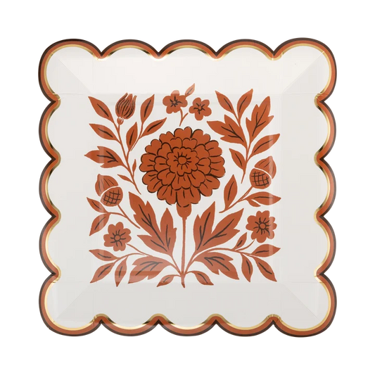 Fall Marigold 8" Plate