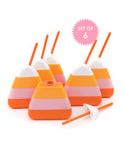 Candy Corn Sippers (set of 2, 6, or 12)