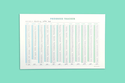 Progress Tracker - Habit Tracker Poster