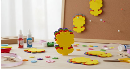 SHAPES ETC. Small Assorted Cut-Out - Flower