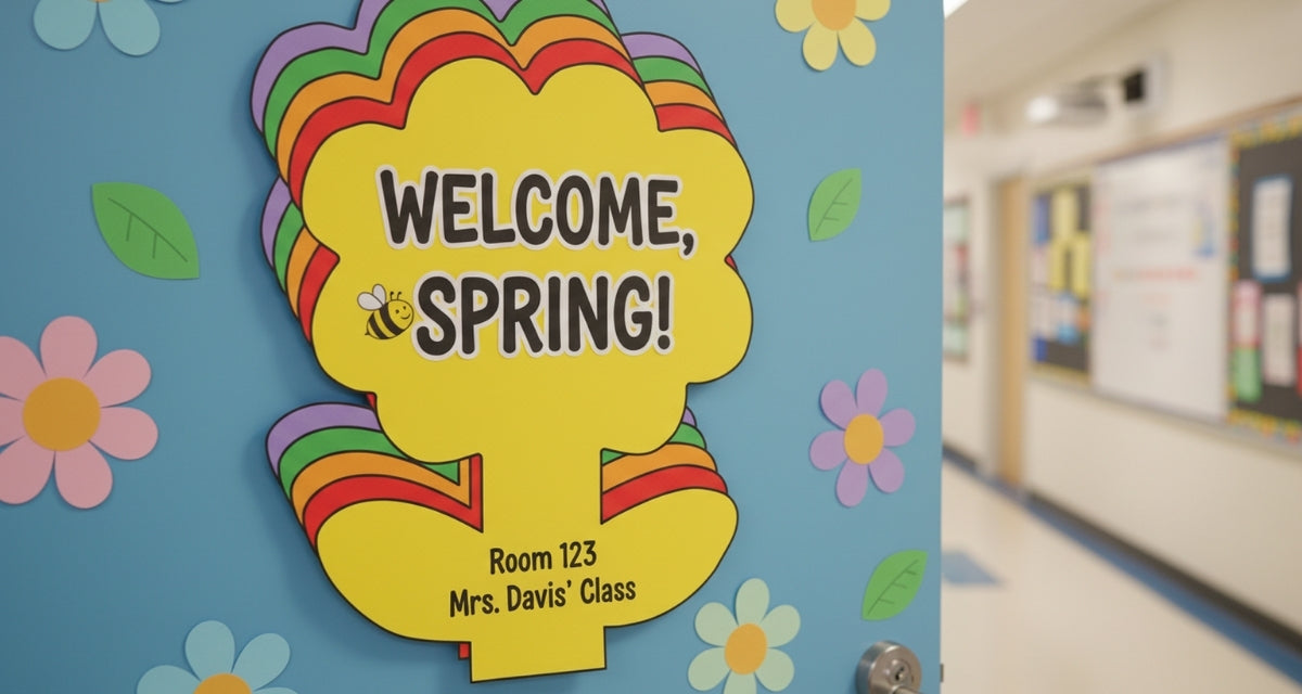 SHAPES ETC. Small Assorted Color Creative Foam Cut-Outs - Flower