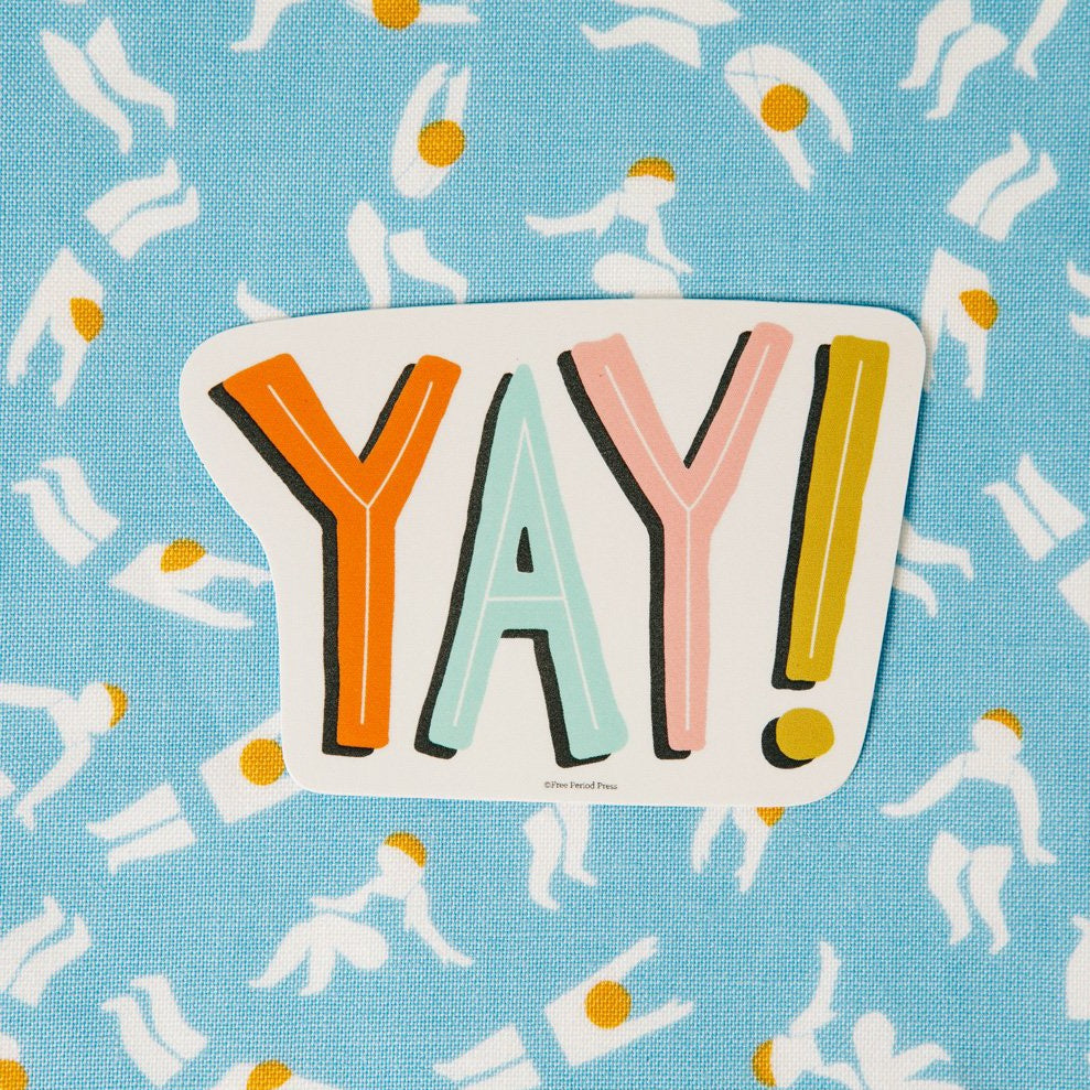 Yay! Vinyl Decal Sticker
