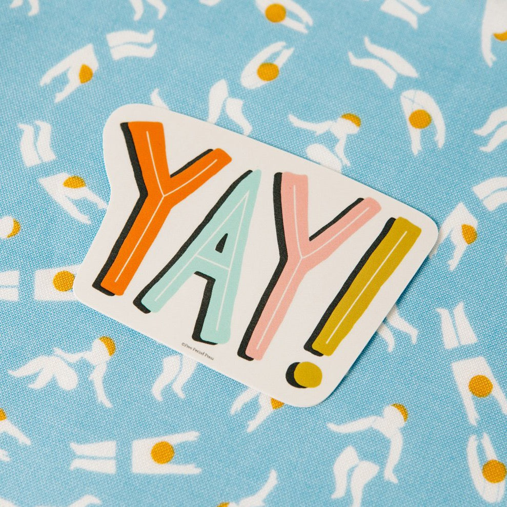 Yay! Vinyl Decal Sticker