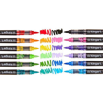 PRO Acrylic Paint Brush Pens - 12 Classic Colors