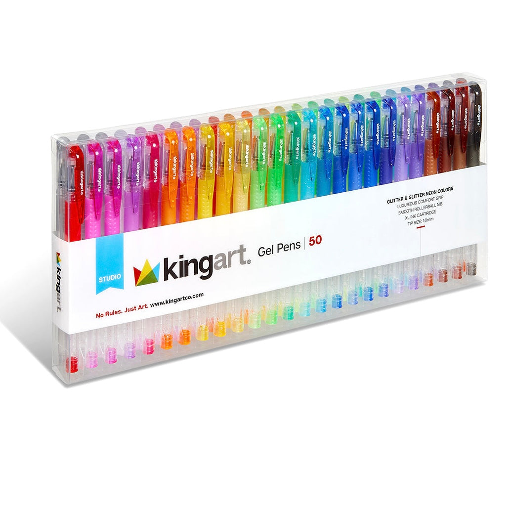 Gel Pens - Comfort Grip - 50 Colors