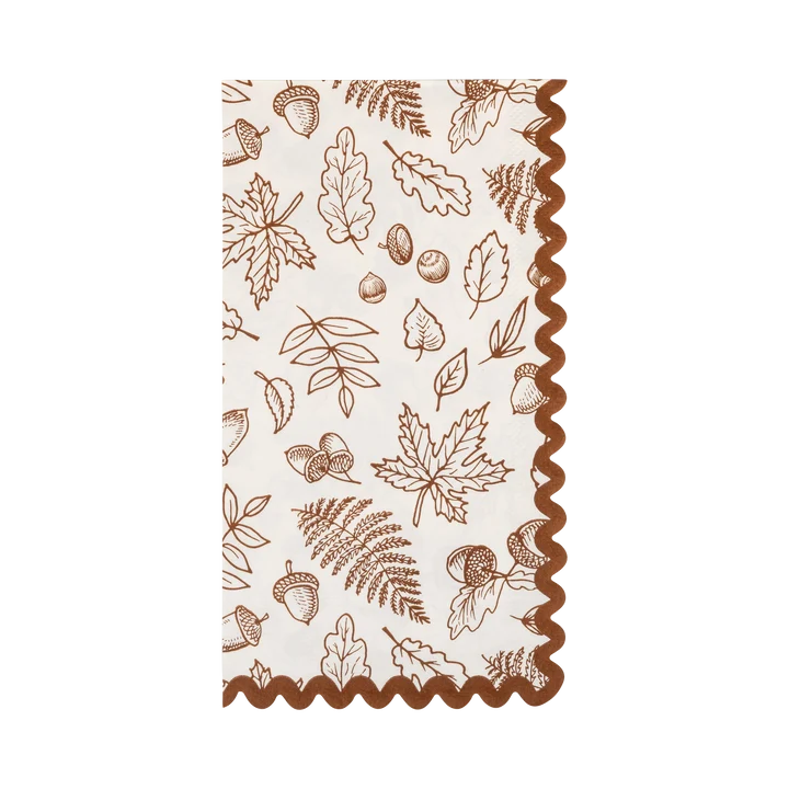 Fall Foliage Dinner Paper Napkins