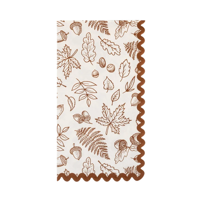 Fall Foliage Dinner Paper Napkins