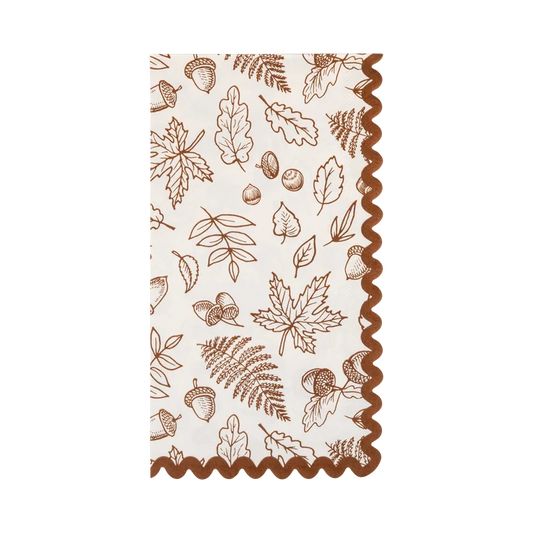 Fall Foliage Dinner Paper Napkins