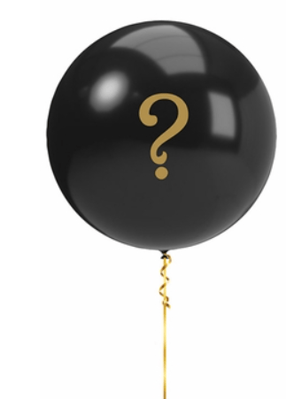 Gender Reveal Confetti Balloon Kit - 36 Inch Giant