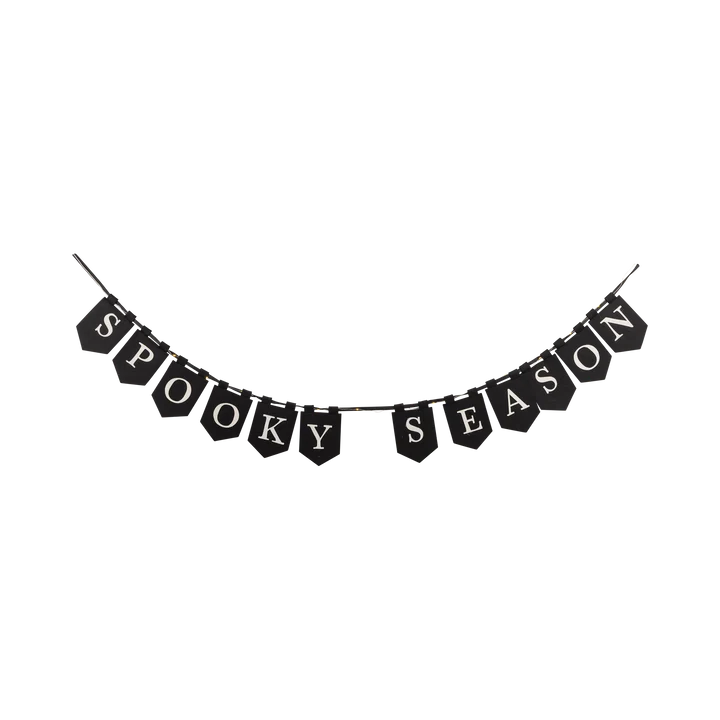 Spooky Season Lighted Banner