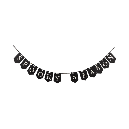 Spooky Season Lighted Banner