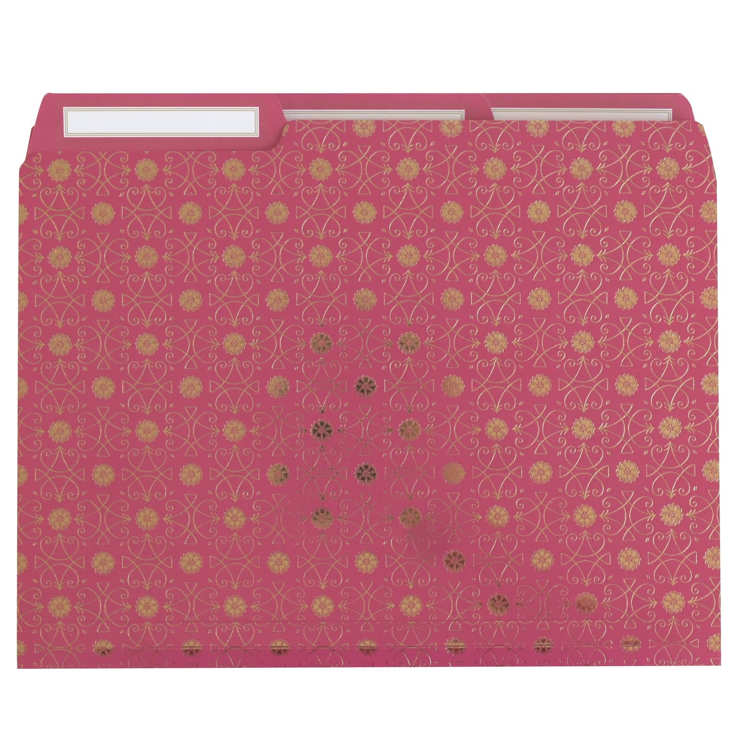 Pink File Folders